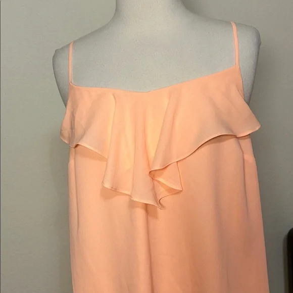 Lilly Pulitzer Karmen Cami soft peach color size Large - Picture 7 of 14